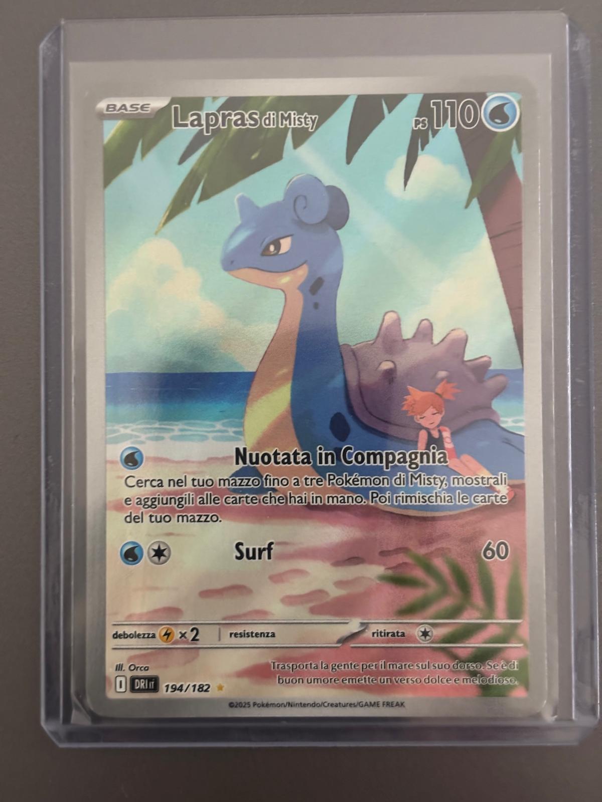 Lapras di Misty